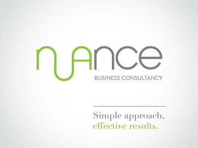 Nuance logo option graphic design logo