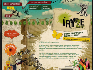 IRyze 2009 expitrans iryze webdesign