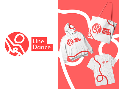LineDance - Logo branding dance design designs illustration logo logodesign vector
