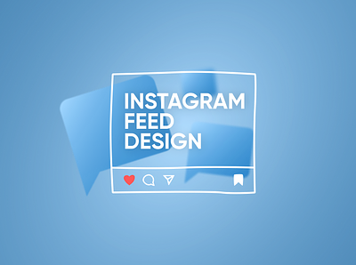 Instagram Feed Design branding design instagram internet network post social social media web