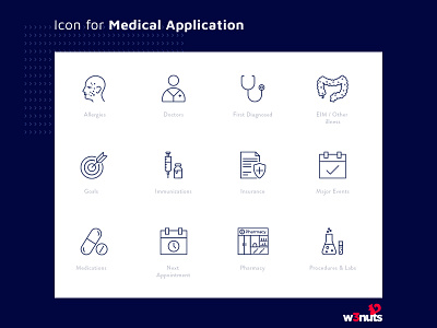 Icon for Medical Application