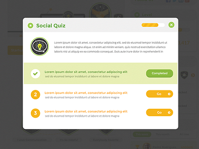 Completed Quiz