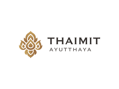 Logo Thai Design branding logo logo design ornament thai