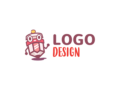 pencil logo design