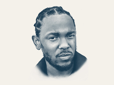 Kendrick Lamar digital illustration digital painting hip hop hiphop illustration kendrick lamar portrait procreate rap tde