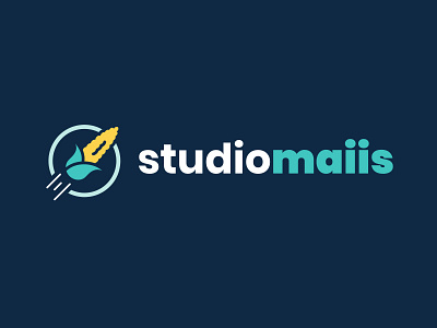 Logo Studio Maiis branding corn graphic design logo