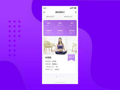 统计界面 app，界面，统计，堆叠卡片