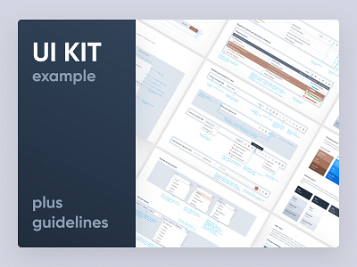 UI kit and guidelines guidelines ui kit uidesign uiux web