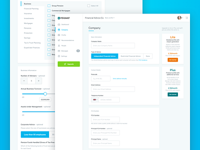 Unbiased Dashboard—Company Page