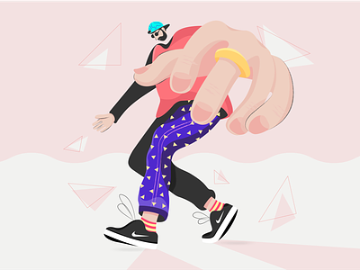 Hip-ster Hop-ster design graphic design illustration vector