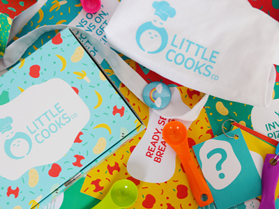 Little Cooks Co branding design graphic design illustration vector