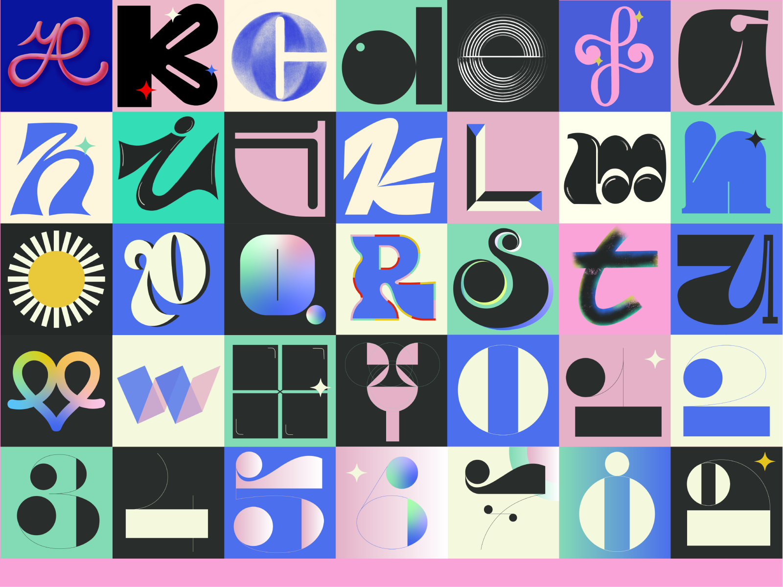 36 days of type 2022 by Margherita Perugini on Dribbble