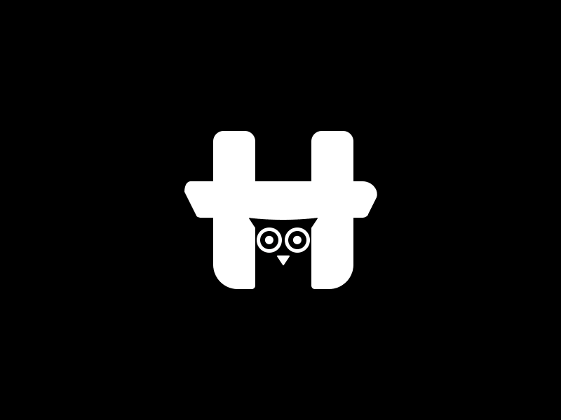 Logo Design - Personal Branding H + Owl