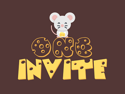 1 Dribbble Invite Giveaway - Say Cheese 1 cheese debut draft dribbble giveaway invitation invite invites mouse one shot