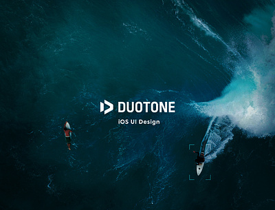 DUOTONE (The Surfers Store) - App Design app blue branding cart dailyui design ios mobile app sea shopping sport surf surfer surfing ui ux wave