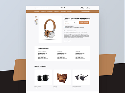 Shopify E-commerce Theme cart description ecommerce eshop product shopify theme trend ui