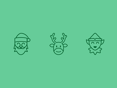 Christmas icons