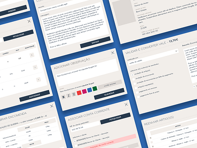 order management interface