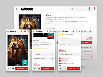 product details page books bookstore design ecommerce mobile ui ux webdesign