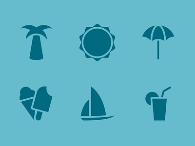 summer icons