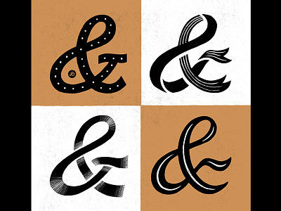 Ampersands ampersands design graphicdesign hand lettering lettering typography