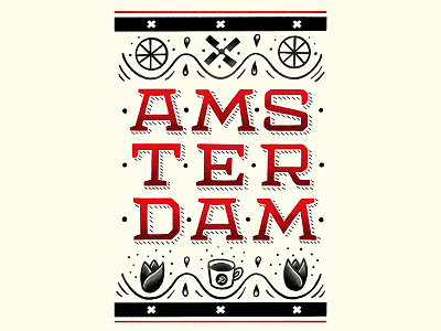 Amsterdam. amsterdam design graphicdesign hand lettering illustration letterforms lettering typography