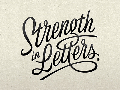 Strength In Letters