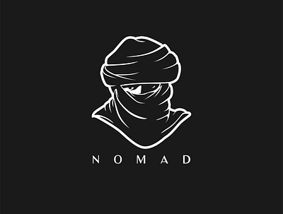 Nomadic Wealth design graphic illustration lifestyle logo logo design muslim nomad outdoor professional tourist travel vector