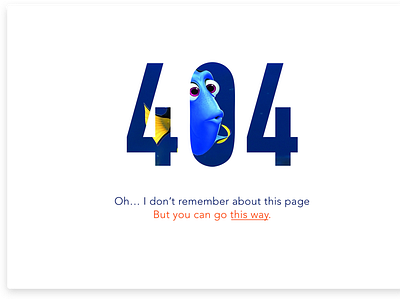 Daily UI 008 - Not found 404 page