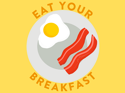 Breakfast Plate breakfast design illustration vector