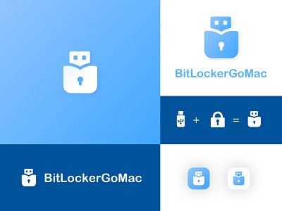 BitLocker Go Mac and delete files and add bitlocker logo usb flash drive