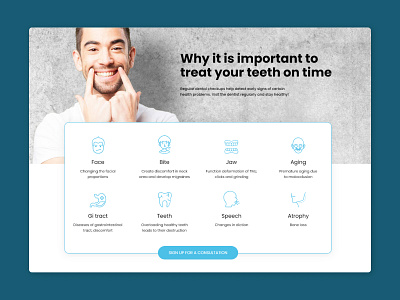 Website for dental services