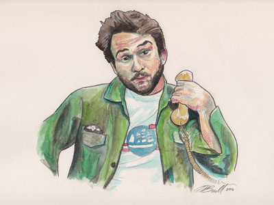 Charlie charlie colored pencil its always sunny its always sunny in philadelphia portrait watercolor