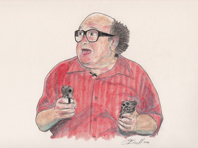 Frank colored pencil frank its always sunny its always sunny in philadelphia portrait watercolor