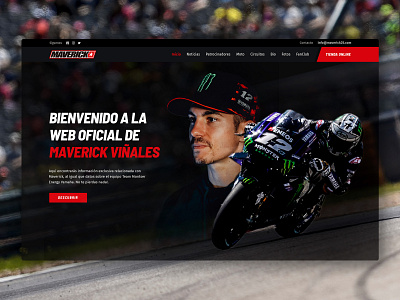 Maverick Viñales Website