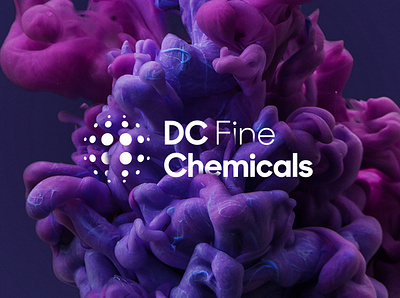 DC Fine Chemicals - Branding branding design flat icon illustration illustrator logo minimal typography vector
