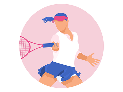 Tennis player figma girl illustration sport tennis tennis player vector