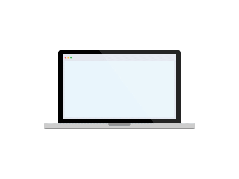 Animated laptop after effects animated black blue design flat fmg gray green icons laptop vector