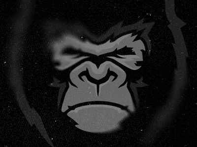 Chango ape gorilla illustrator monkey vector
