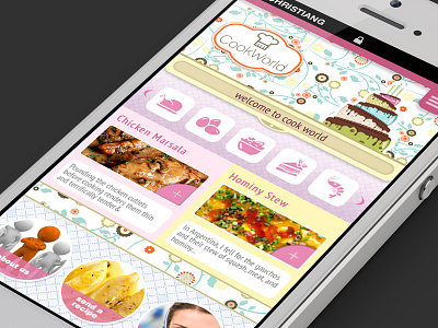 CookWorld Mobile Site app cookworld ios ipad iphone mobile site moka interactive xcode