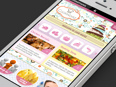 CookWorld Mobile Site