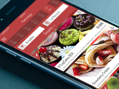 Maitre App - Waiter App app flat flat design ios app maitre menu mobile app restaurant restaurant system ui design waiter