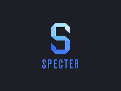 Specter colors design dribbble logo vector