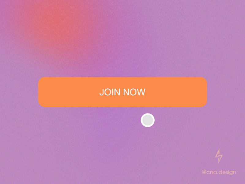 CTA button micro-interaction after effect animation button cta gif interaction join join now lottie micro interaction noisy register trend