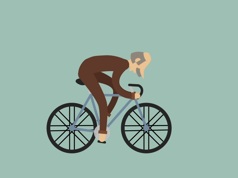 Bicyclist after effects animation bicycle gif motion wupma