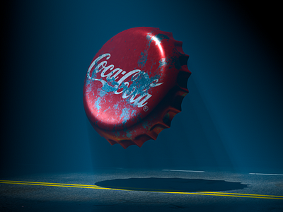 Coca-Cola animation blue coca cola coca cola cocacola drink photoshop red redesign redshift3d