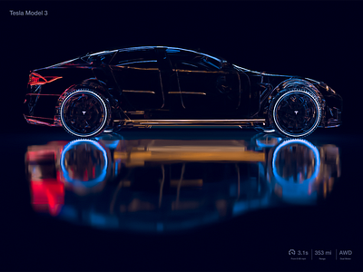 Tesla: 3D design & Animation