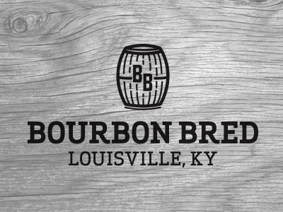 Bourbon Bred branding identity logo mark