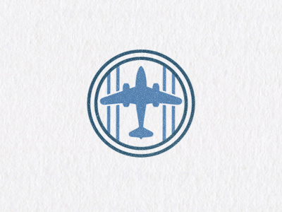 Plane Mark branding logo mark plane