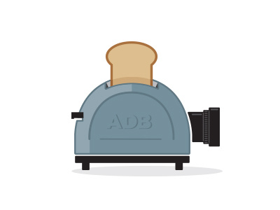 Toaster Camera camera film illustration toast toaster